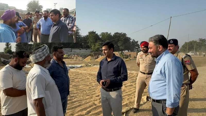 undefined | - DC and SSP conducts surprise checking at grain markets to oversee paddy procurement- True Scoop