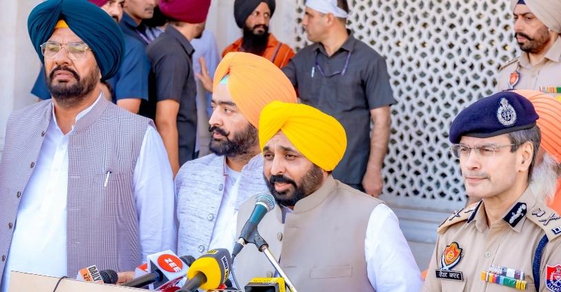 Trending, Punjab, Amritsar, Drug-free state, Leadership, Pledge, Rangla Punjab, CM, Mass gathering, Anti-drug campaign, Community involvement, Substance abuse, Community unity, Drug prevention, Public event, Youth empowerment, Public commitment, Amritsar gathering, Punjab development- True Scoop