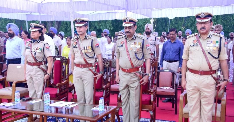 Police Commemoration Day, Punjab Armed Police, 64th state-level Police Commemoration Day, Director General of Police, Gaurav Yadav, Chief Minister Bhagwant Singh Mann- True Scoop