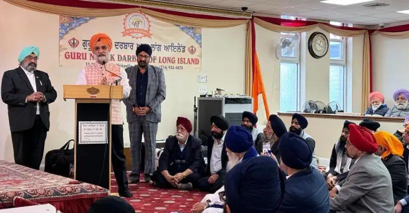 Punjab, USA, Indian Ambassador New York Gurudwara, New York Gurudwara Khalistan Protest, Indian Envoy New York Gurudwara Video, Taranjit Singh Sandhu, Taranjit Singh Sandhu Indian Envoy- True Scoop