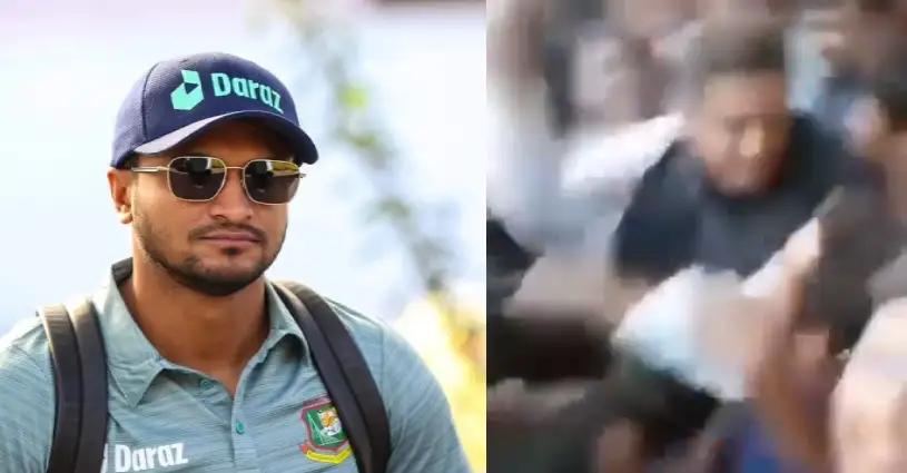 Trending, Shakib Al Hasan, Shakib Al Hasan Slap, Shakib Al Hasan Slapping Video, Shakib Al Hasan Slap Video, Shakib Al Hasan Slap Viral Video, Shakib Al Hasan Slaps fan, Shakib Al Hasan Bangladesh election- True Scoop