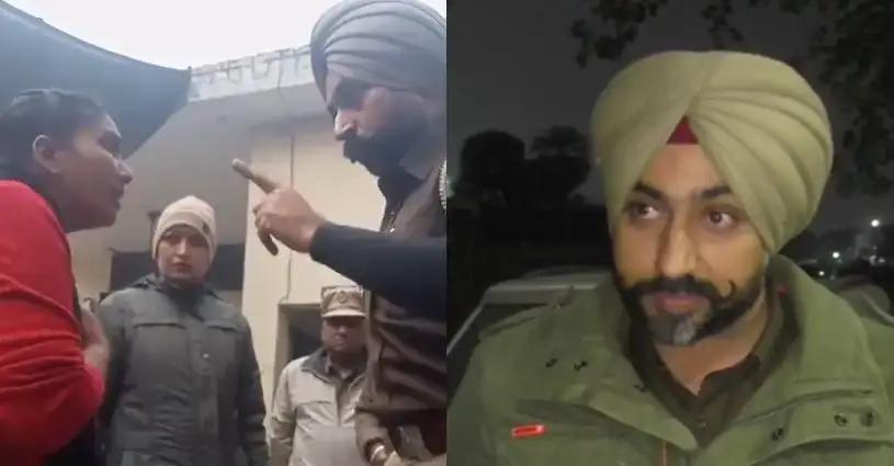 Punjab, Trending, Ludhiana SHO, Daba SHO, Daba SHO Viral Video, Daba SHO Woman Activist Fight, Ludhiana SHO Jalandhar Activist Argument, Kulbir Singh Ludhiana SHO Viral Video- True Scoop