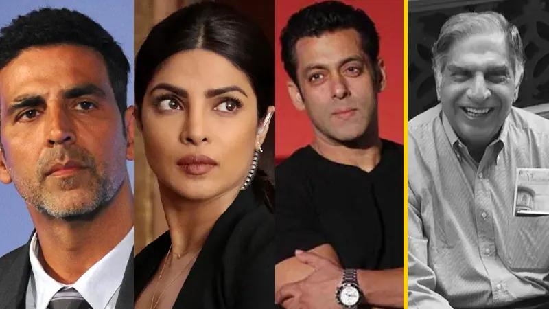 India, Trending, ndian  celebrities mourn the loss of Ratan Tata, legendary Ratan Tata, Akshay Kumar, Priyanka Chopra, Salman Khan, Indian film industry, chairman Emeritus of the Tata Group, ratan tata news, ratan tata death, tata ratan, ratan naval tata, tata, noel tata, ratan tata news today- True Scoop