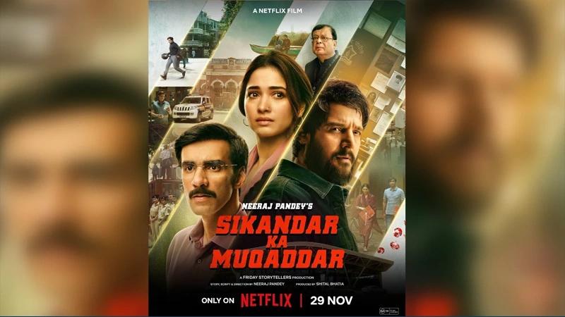 OTT, Neeraj Pandey, Sikandar Ka Muqaddar, Netflix, premiere on Netflix on November 29, OTT 2024, Divya Dutta, bollywood news- True Scoop