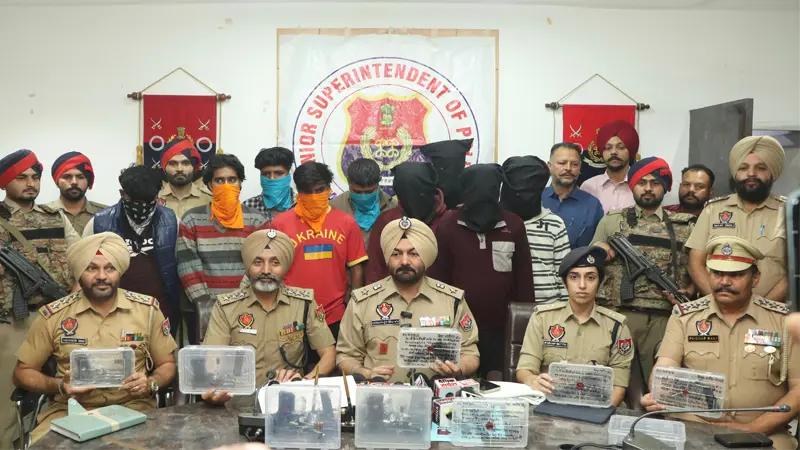 Punjab, Jalandhar Rural Police, Jalandhar Rural Police international extortion racket, 10 arrested foreign-controlled criminal gangs- True Scoop