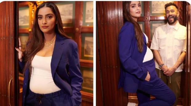 Sonam Kapoor Anand Ahuja, Sonam kapoor Anand Ahuja Baby, Sonam kapoor Baby Bump, Sonam Kapoor Latest News, Sonam Kapoor Pregnant, Sonam Kapoor Pregnancy, Anand Ahuja, Sonam Kapoor Latest Photo, Sonam kapoor Trolled, Sonam Kapoor Trolled For Mask, Anand Ahuja Reply on Mask- True Scoop