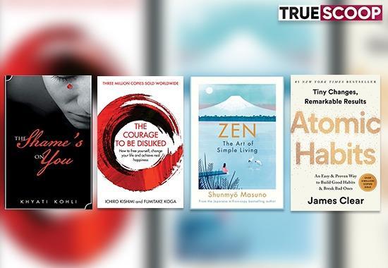 world book day 2022, books worth reading, Zen art of living, the shams on you, atomic habits, the courage to be disliked, bestseller books- True Scoop