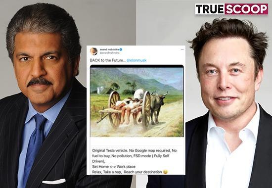 Anand Mahindra, Tesla, Elon Musk, Tesla CEO, Twitter, India News, India News Today, India News Live, India Live Updates- True Scoop