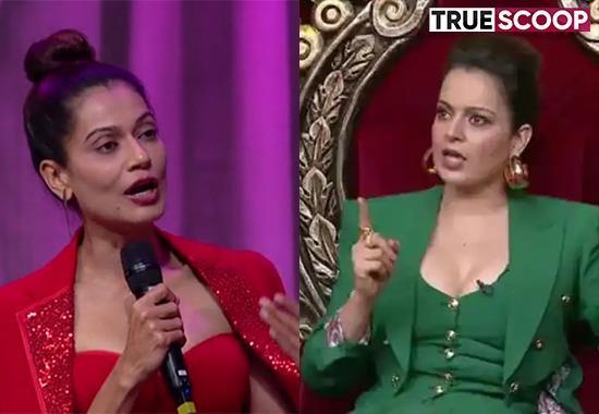 Payal Rohatgi Kangana Ranaut, Payal Rohatgi Slams Kangana Ranaut, Payal Rohatgi Karma is a bitch, Kangana Ranaut Dhaakad Flop, Kangana Ranaut Dhaakad Earning, Munawar Faruqui Kangana Ranaut, Payal Rohatgi Mocks Kangana Ranaut- True Scoop