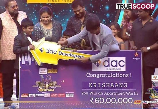 Super Singer Junior Season 8, Krishaang, Krishaang Age, Krishaang Super Singer Junior Season 8, Who is Krishaang, Krishaang Singer, Vijay TV, Sun TV, Super Singer Junior Season 8 Winner- True Scoop