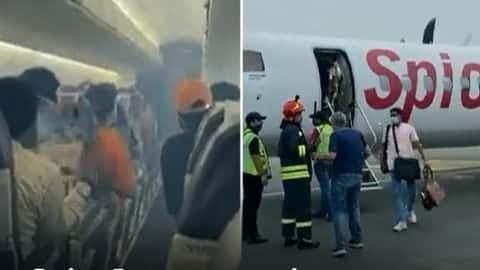 SpiceJet, SpiceJet Delhi Jabalpur, SpiceJet Flight Emergency Landing, Delhi Jabalpur Flight, 5000 ft Delhi Flight,Video SpiceJet Delhi Plane, Delhi Jabalpur Incident Plane Video, Watch Delhi Jabalpur Plane Video, Updates on Delhi Jabalpur Flight- True Scoop