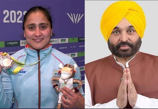 Common Wealth Game, CWG 2022, Cm Mann,  Harjinder Kaur, weightlifter Harjinder Kaur, Punjab News, Punjab News Today, Latest Punjab News, Top Punjab News, Punjab News Live, Punjab News Update- True Scoop