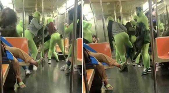 NYC Subway, Green Goblin Gang, Green Goblin Gang attack in NYC, nEW yORK, World News, World News Today,Top World News, World News Headlines,World Breaking News,International News,Latest World News, Politics News- True Scoop