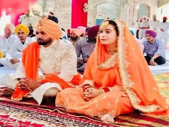 Mandeep Singh Narinder Kaur marriage, CM Mann, Gurpreet Kaur, Narinder Kaur marriage, AAP MLA marriage photos, Narinder Kaur marriage photos, Punjab News, Punjab News Today, Latest Punjab News, Top Punjab News, Punjab News Live, Punjab News Update- True Scoop