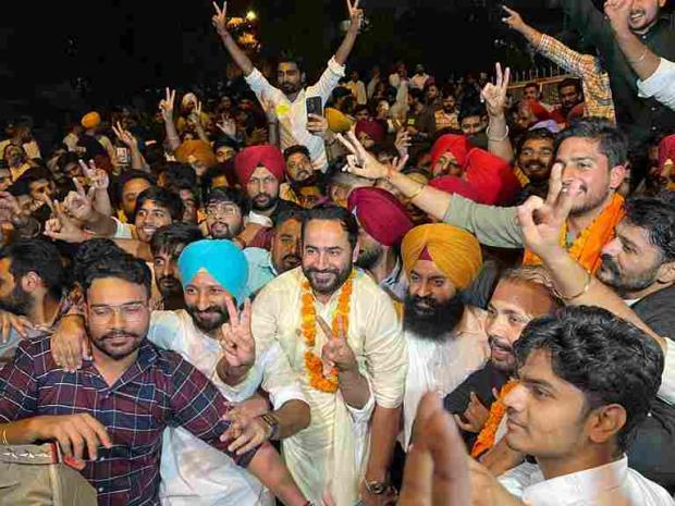 Big win for AAP, AAP wins Panjab University elections, Punjab CM, Bhawant Mann, Panjab University, Punjab University Students Union Elections, Punjab News, Punjab News Today, Latest Punjab News, Top Punjab News, Punjab News Live, Punjab News Update- True Scoop