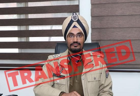 Amritsar, Amritsar CP, Arun Pal Singh, Arun Pal Singh  transferred,, Punjab News, Punjab News Today, Latest Punjab News, Top Punjab News, Punjab News Live, Punjab News Update- True Scoop