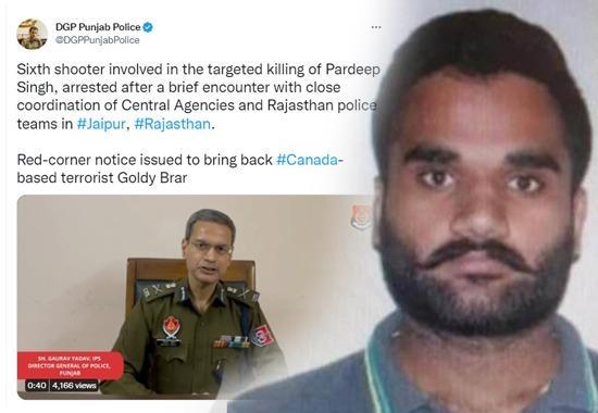 Goldy Brar, Red corner notice, Goldy Brar red corner notice, Sidhu Moosewala killing, India News, India News Today, India News Live, India Live Updates- True Scoop