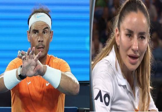 Rafael Nadal, Rafael Nadal Angry, Australian Open 2023, 2023 Australian Open Rafael Nadal Angry, Rafael Nadal Angry Female Umpire Video, International Sports News, Sports News Live, Latest Sports News, Latest Sports Updates, Live Scores- True Scoop