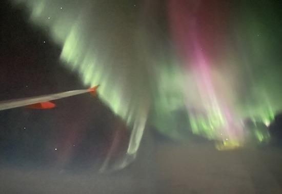 Britain Northern Light, Great Britain Northern Lights, EasyJet Flight Northern Flight, Easyjet Northern Light Pics, World News, World News Today,Top World News, World News Headlines,World Breaking News,International News,Latest World News, Politics News- True Scoop