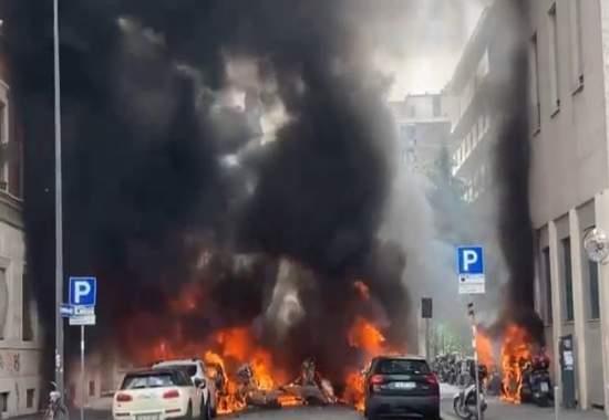 Milan Van Blast, Milan Van Blast Video, Italy Van Explosion, Milan Van Explosion, Italy Milan Van Blast, World News, World News Today,Top World News, World News Headlines,World Breaking News,International News,Latest World News, Politics News- True Scoop