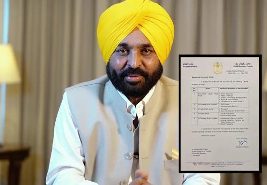 Punjab Government Cabinet, Punjab Cabinet Reshuffle, Punjab Cabinet Reallocation, Gurmeet Singh Khudia, Gurmeet Singh Meet Hayer, Punjab News, Punjab News Today, Latest Punjab News, Top Punjab News, Punjab News Live, Punjab News Update- True Scoop